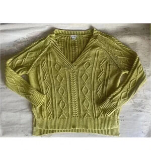Sundance pxs Catalog Lydie Mae
Chunky Cable Knit Oversized Sweater Size XSP